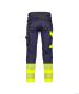 Preview: DASSY® Princeton - Stretch-Warnschutzbundhose
