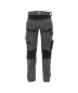 Preview: dynax-women_work-trousers-with-stretch-and-knee-pockets_anthracite-grey-black_back.jpg