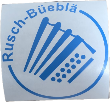 Autokleber Logo Örgeli "Ländlertrio Rusch Büeblä"