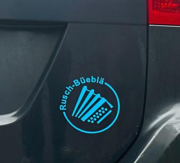 Autokleber Logo Örgeli "Ländlertrio Rusch Büeblä"