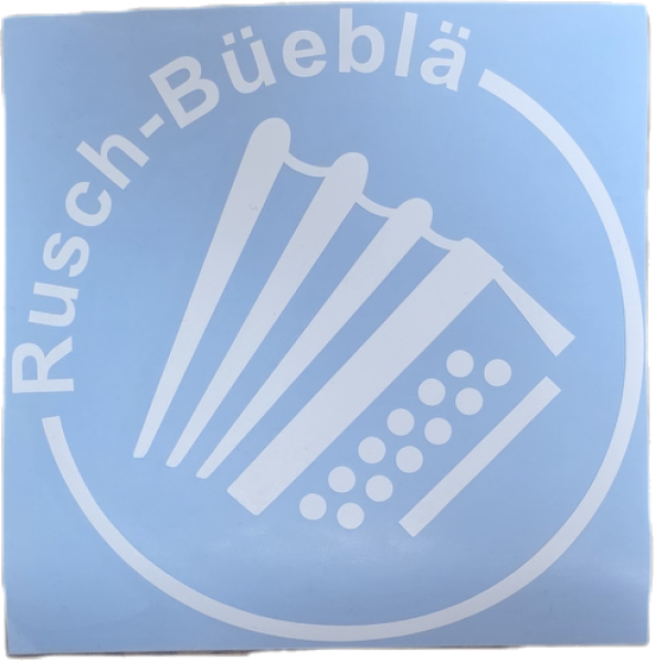 Autokleber Logo Örgeli "Ländlertrio Rusch Büeblä"
