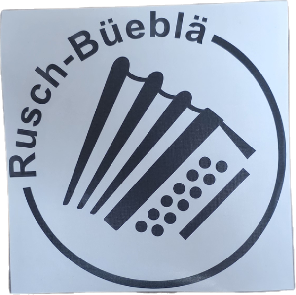 Autokleber Logo Örgeli "Ländlertrio Rusch Büeblä"