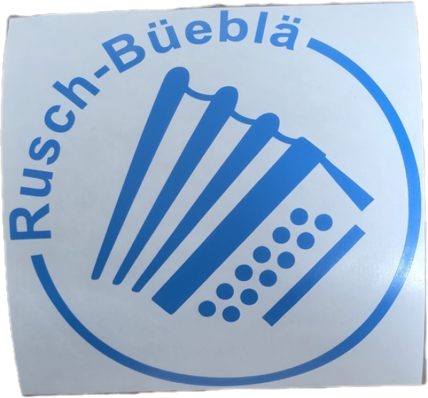 Autokleber Logo Örgeli "Ländlertrio Rusch Büeblä"