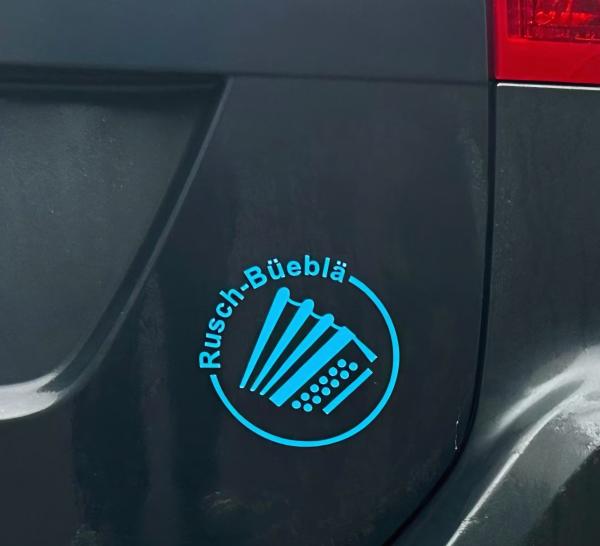 Autokleber Logo Örgeli "Ländlertrio Rusch Büeblä"